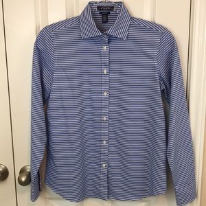 NWOT Chaps No Iron Button Up Career Blouse